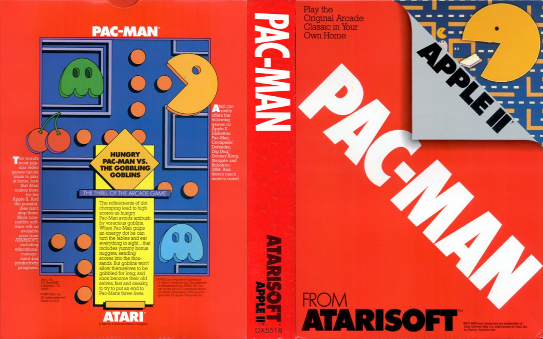 Pac-Man — box-texture (US)