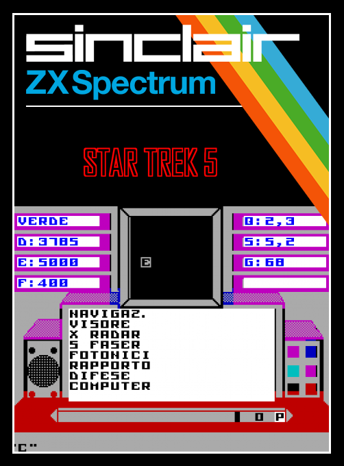 Star Trek 5 box art