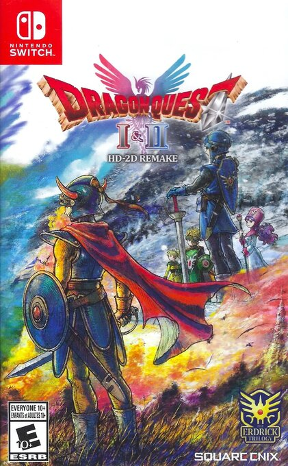 Dragon Quest I & II HD-2D Remake box art
