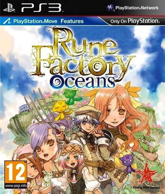 Rune Factory - Oceans box art