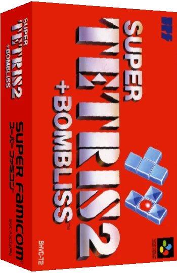 Super Tetris 2 + Bombliss — box-3D (JP)