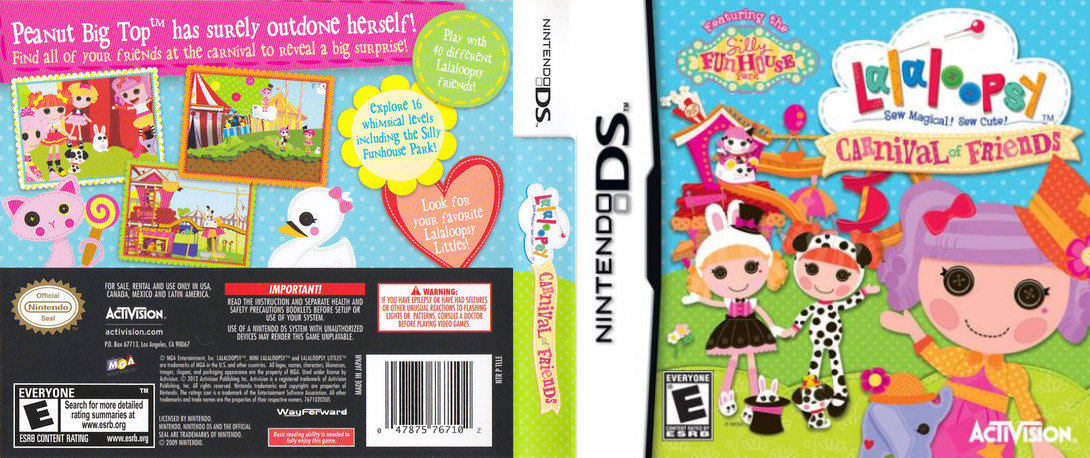 Lalaloopsy - Carnival of Friends — box-texture (US)