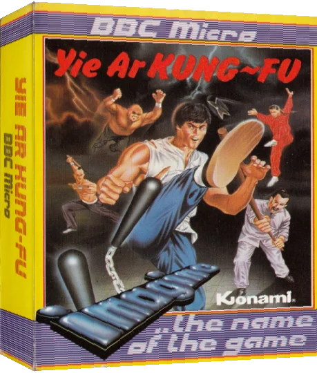 Yie Ar Kung-Fu — box-3D (EU)