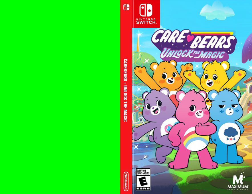 Carebears - Unlock the Magic — box-texture (US)