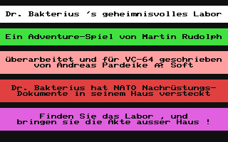 Dr. Bakterius's geheimnisvolles Labor — sstitle (DE)