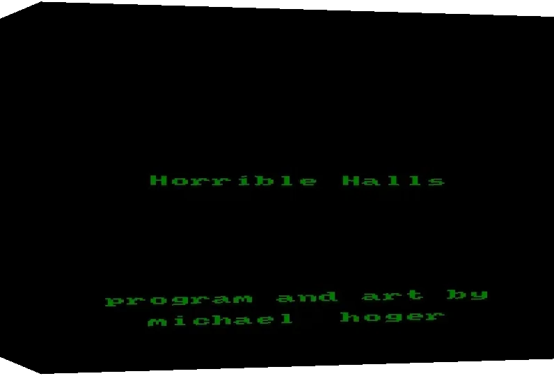 Horrible Halls — box-3D (WOR)