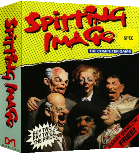 Spitting Image - The Computer Game — box-3D (EU)