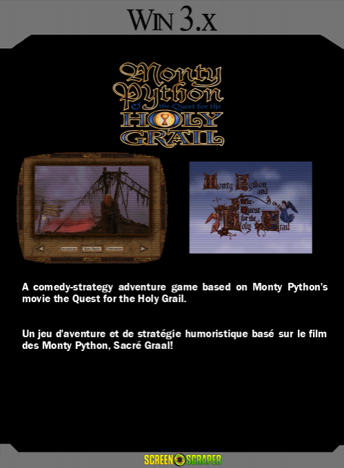 Monty Python and the Quest for the Holy Grail — box-2D-back (SS)