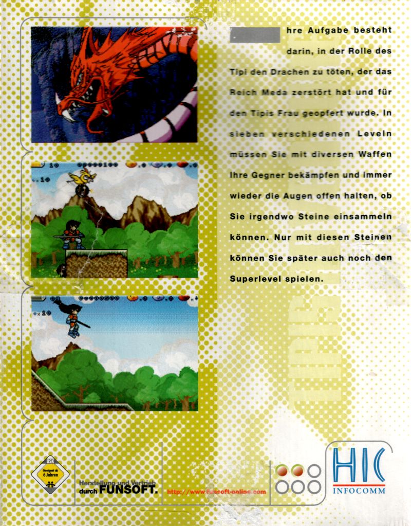 Tipis Adventure — box-2D-back (DE)