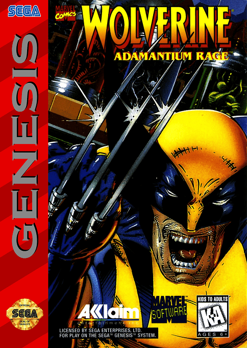Wolverine - Adamantium Rage box art