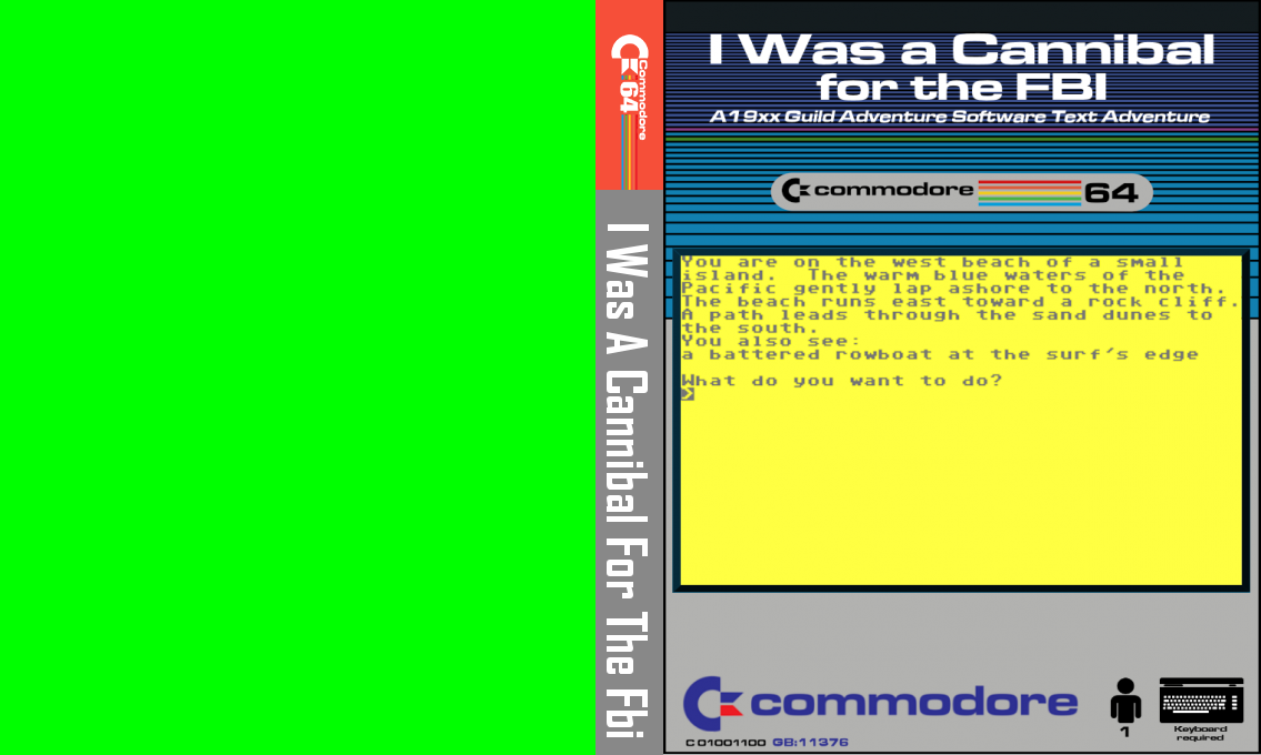I Was a Cannibal for the FBI — box-texture (CUS)