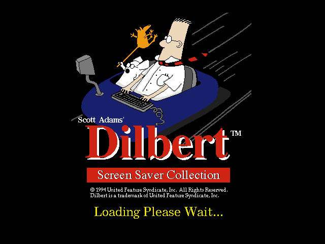 Dilbert Screen Saver Collection — sstitle (WOR)