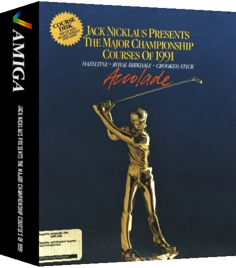 Jack Nicklaus - The Major Championship Courses of 1989 — box-3D (WOR)