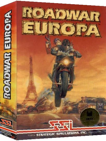 Roadwar Europa — box-3D (US)