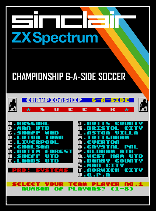 Championship 6-a-side Soccer box art