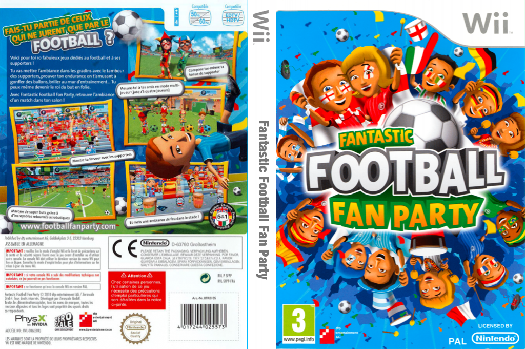 Fantastic Football Fan Party — box-texture (FR)