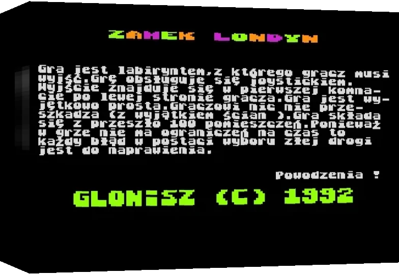 Zamek Londyn — box-3D (WOR)