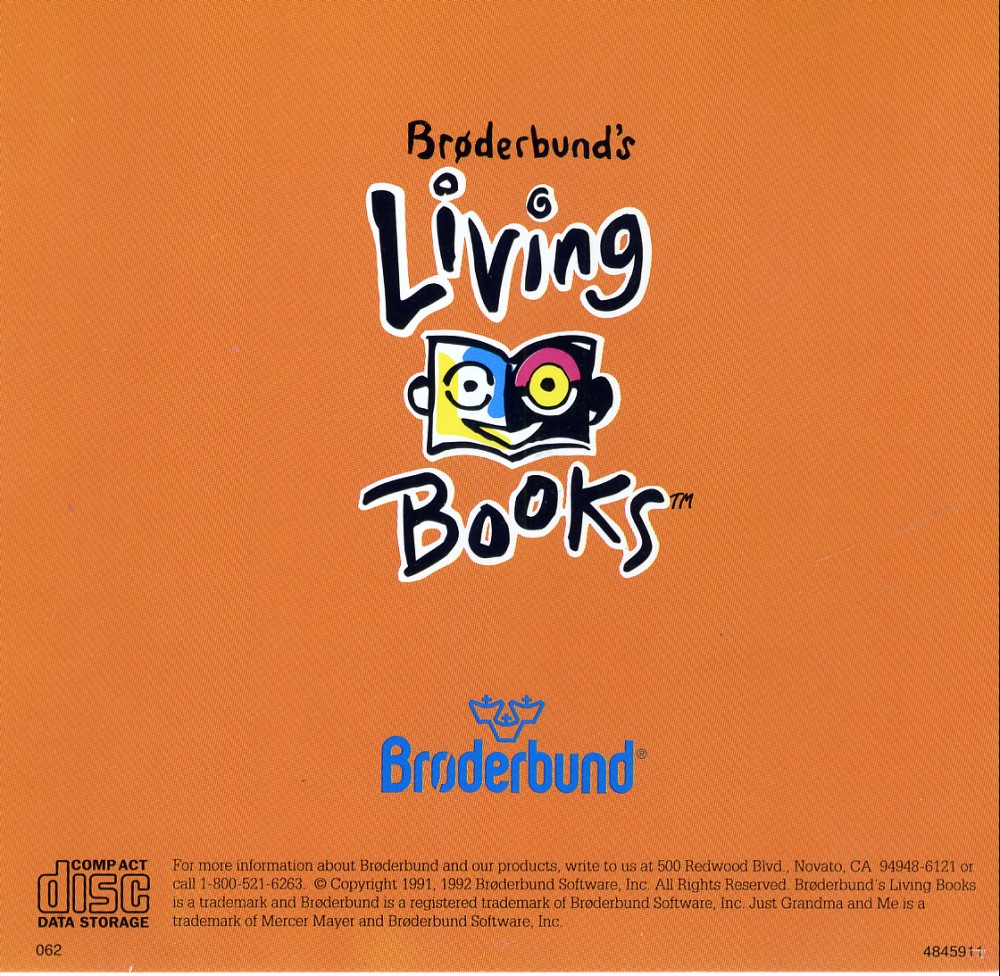 Just Grandma and Me — box-2D-back (US)