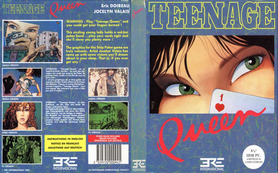 Teenage Queen — box-texture (EU)