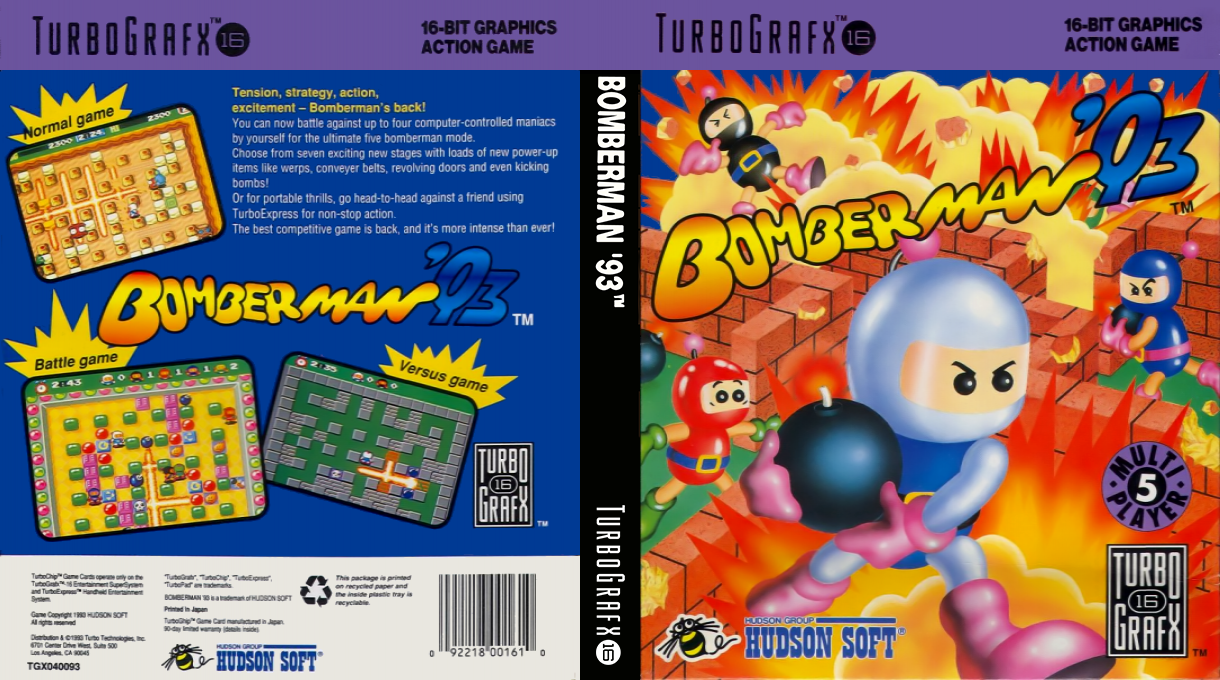 Bomberman '93 - Special Version — box-texture (US)