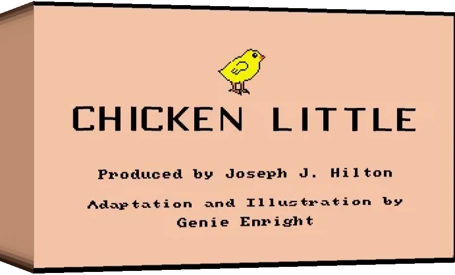 Robot Reader - Chicken Little — box-3D (WOR)