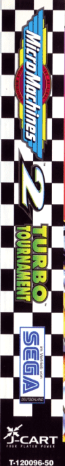 Micro Machines 2 - Turbo Tournament — box-2D-side (DE)