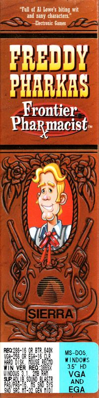 Freddy Pharkas Frontier Pharmacist — box-2D-side (EU)