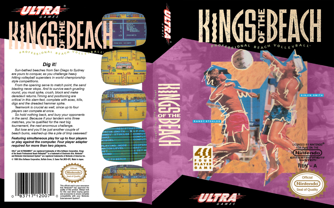 Kings Of The Beach — box-texture (US)