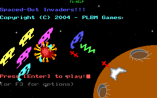 Spaced-Out Invaders — sstitle (WOR)