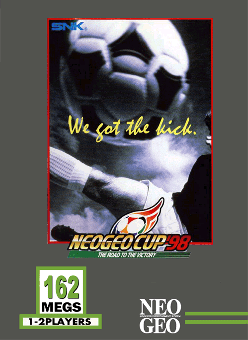 Neo Geo Cup '98 : The Road to the Victory box art