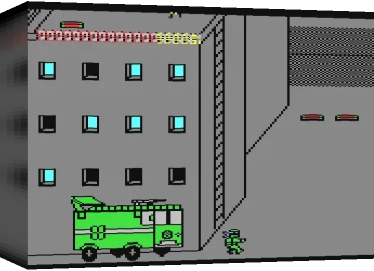 The Teenage Mutant Ninja Turtles II — box-3D (WOR)