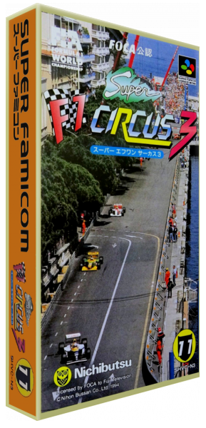 Super F1 Circus 3 — box-3D (JP)
