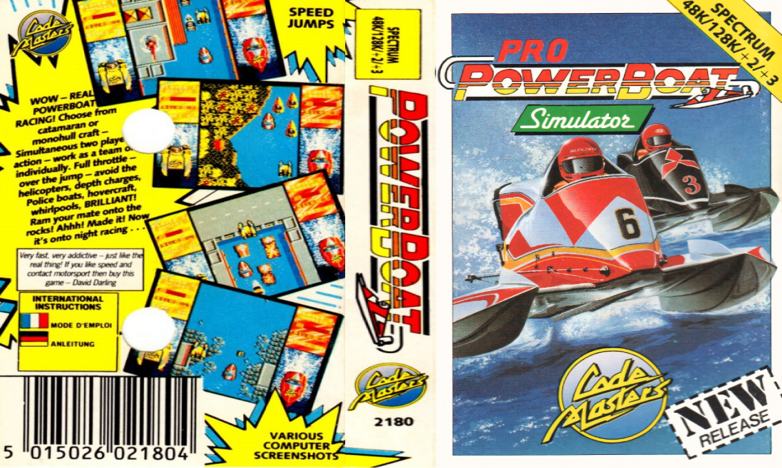 Pro Power Boat Simulator — box-texture (EU)