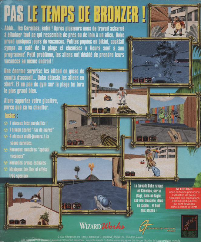 Duke Caribbean - Life's A Beach — box-2D-back (FR)