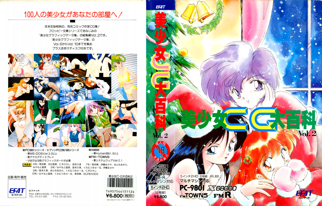 Bishoujo Cg Daihyakka Vol. 2 — box-texture (JP)