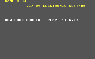 Dame C-64 — sstitle (WOR)