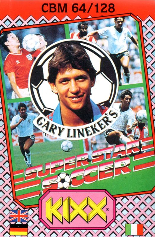 Gary Lineker's SuperStar Soccer box art