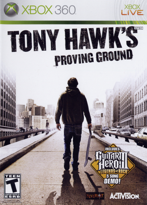 Tony Hawk's Proving Ground box art
