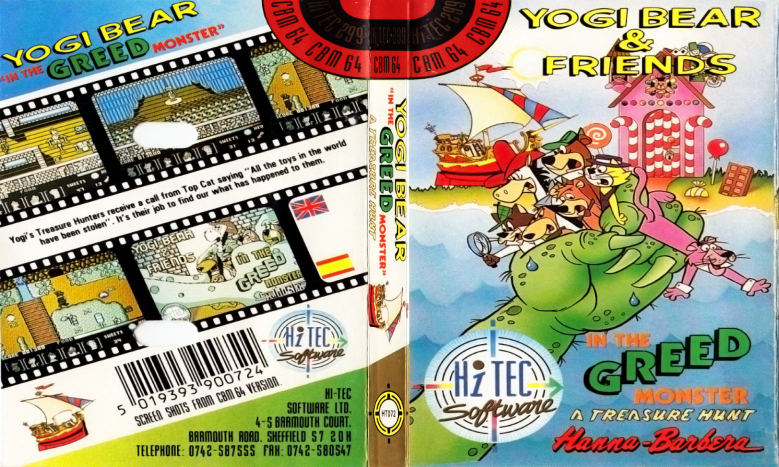 Yogi Bear And Friends In The Greed Monster — box-texture (EU)