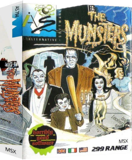 Munsters, The — box-3D (EU)