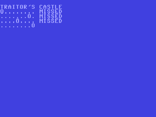 Traitor's Castle — ss (WOR)