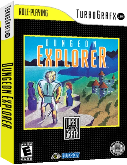 Dungeon Explorer — box-3D (US)
