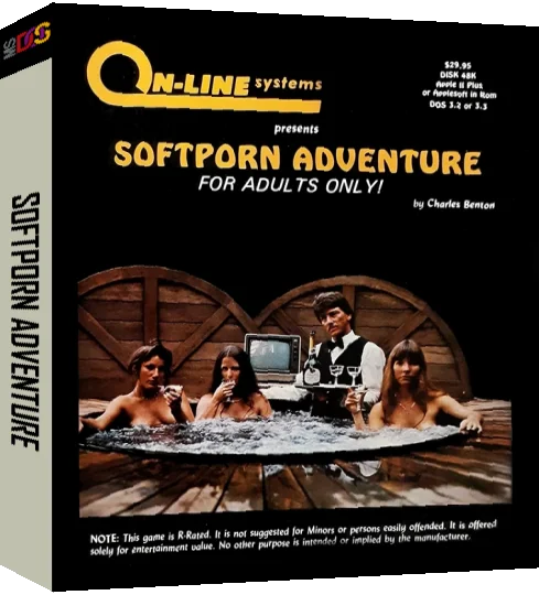 Softporn Adventure — box-3D (US)