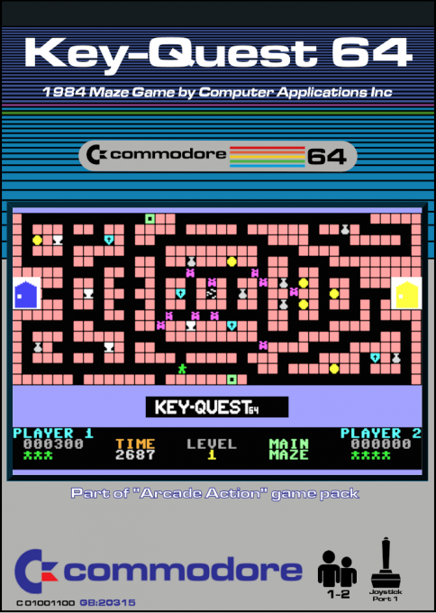Key-Quest 64 box art