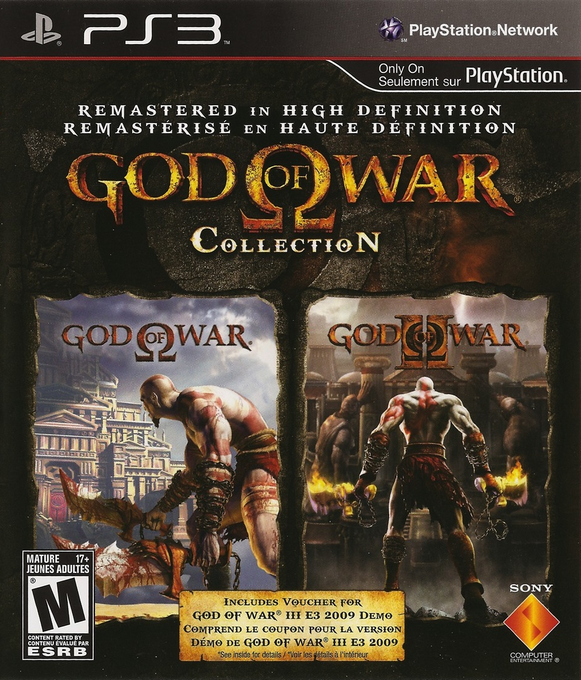 God of War Collection — box-2D (CA)