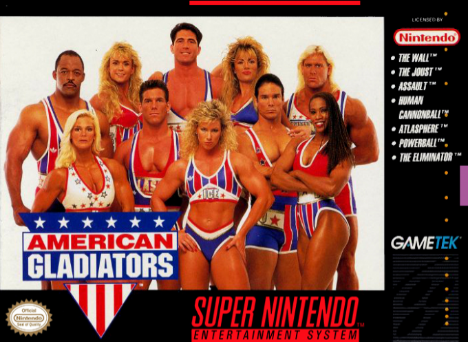 American Gladiators box art