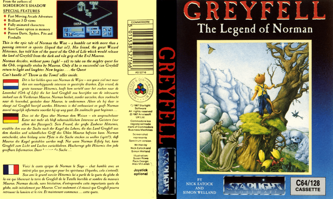 Greyfell - The Legend Of Norman — box-texture (EU)