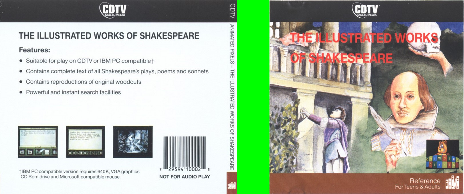 Illustrated Works Of Shakespeare — box-texture (WOR)