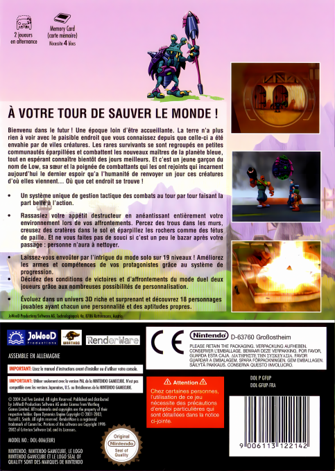 Future Tactics - The Uprising — box-2D-back (FR)