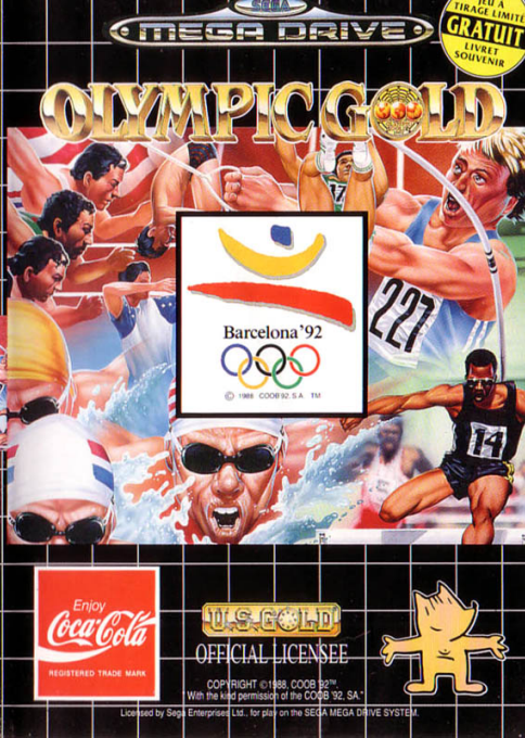 Olympic Gold - Barcelona '92 — box-2D (FR)